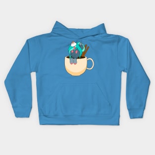 Proxy in coffee Kids Hoodie